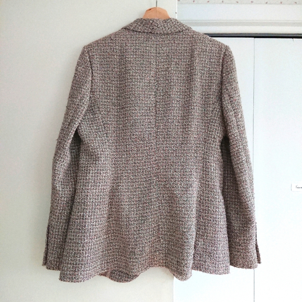 💖HOST PICK💖 Armani Collezioni multicolour tweed blazer - Picture 3 of 5